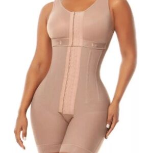 Curvy-Faja Women's Chest-Packed Body Shaper Postpartum Faja L